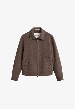 GANT, HANDSTITCHED JACKET - Giacca leggera - shadow brown