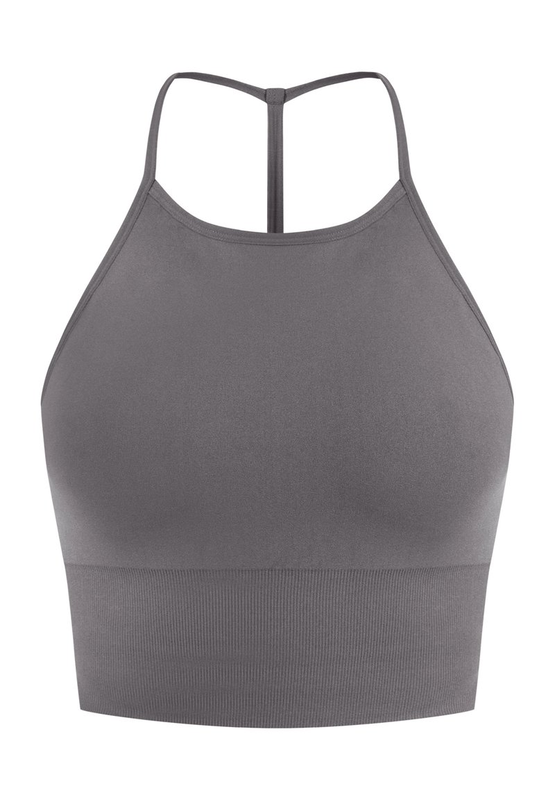 Smilodox Sport-bh met light support antraciet Smilodox Sport-bh met light support antraciet