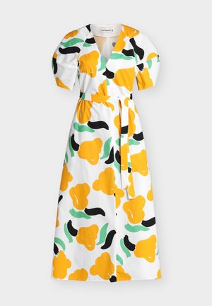 Marimekko, TAIVUT LEMMITTY DRESS - Denné šaty - white, orange, green