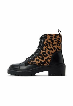 MILITARY/COMBAT GOER-IN - Ankelstøvler - brown multi