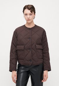Gina Tricot Tall JACKET - Light jacket - dark brown