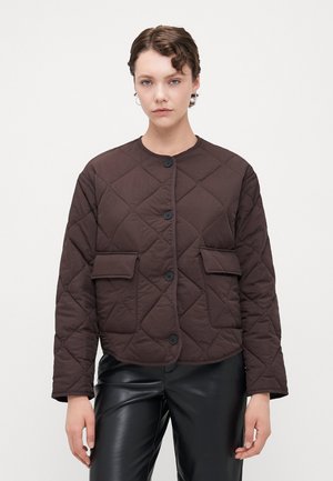 JACKET - Light jacket - dark brown
