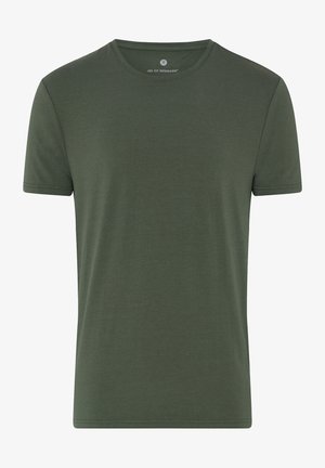 JBS OF DENMARK RUND HALS - T-shirts basic - mottled green