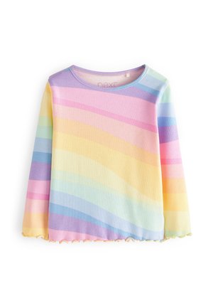 LONG SLEEVE - Long sleeved top - rainbow