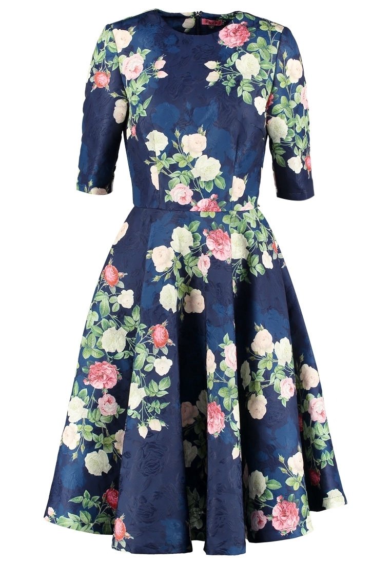 Chi Chi London Day dress - dark blue - (Pre-owned) - Zalando.ie
