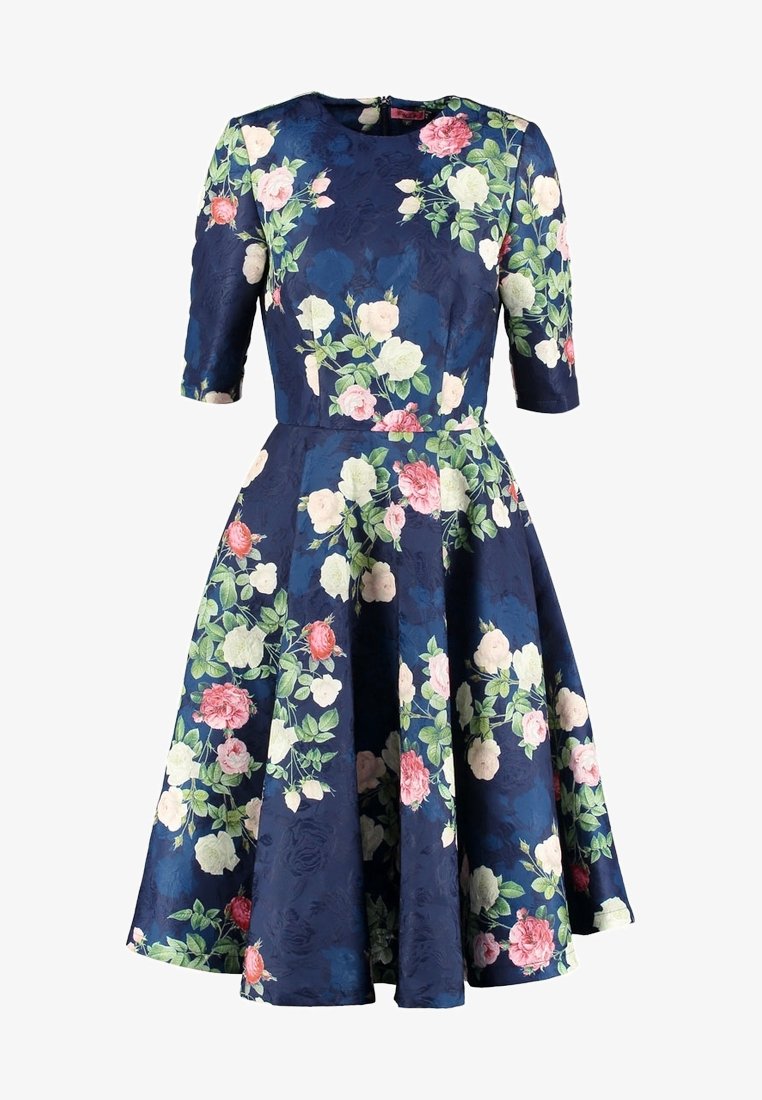 Chi Chi London Day dress - dark blue - (Pre-owned) - Zalando.ie Chi Chi London Day dress - dark blue - (Pre-owned) - Zalando.ie