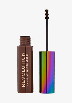 HIGH BROW GEL WITH CANNABIS SATIVA - Eyebrow gel - medium brown