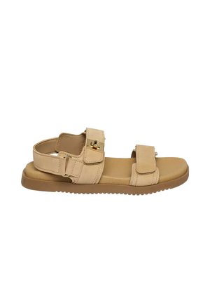 Steve Madden MONA-E - Sandali con plateau - camel suede
