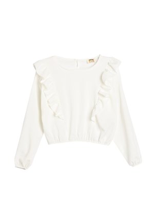 RUFFLED - Bluse - white