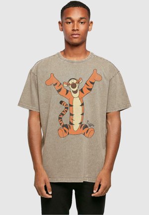 WINNIE THE POOH TIGGER CLASSIC - Print T-shirt - darkkhaki