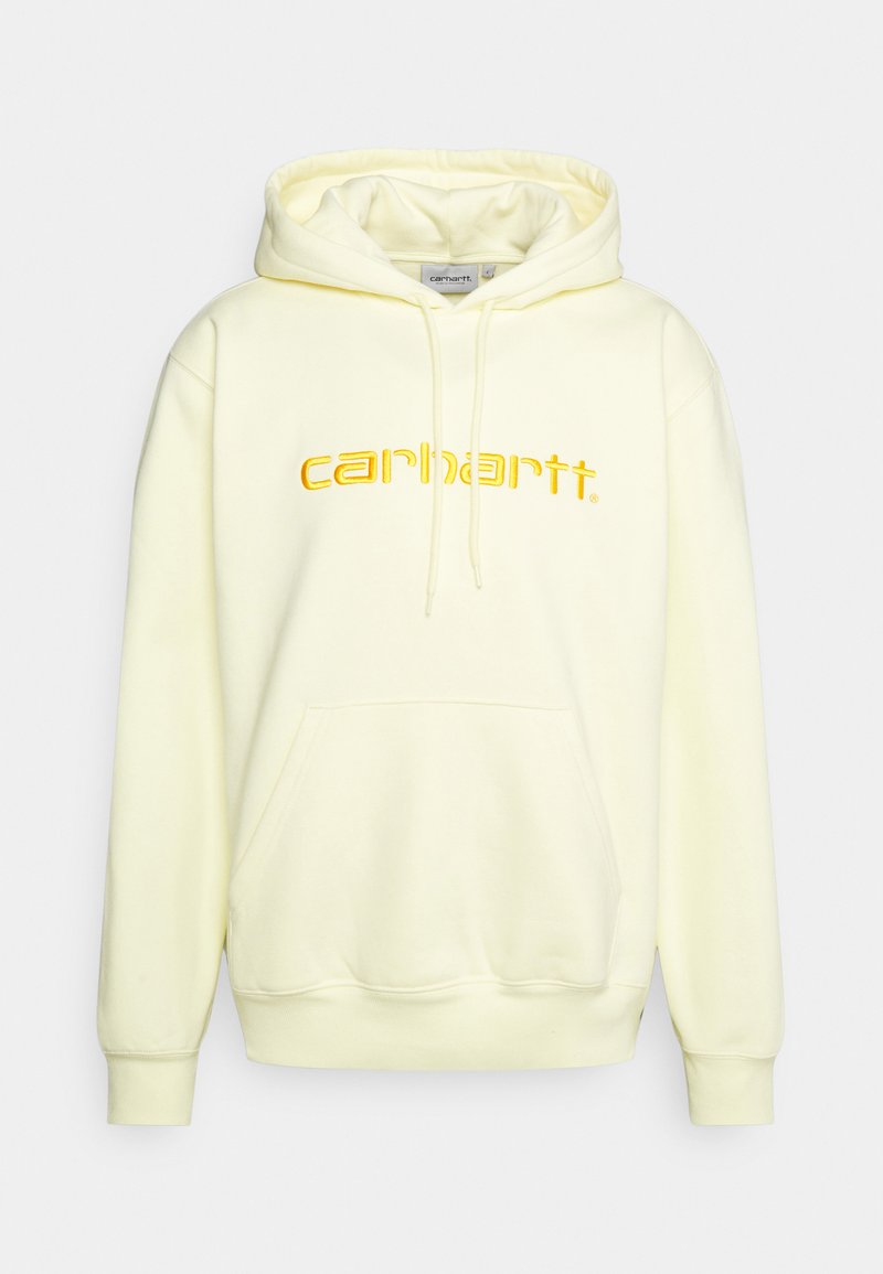 Carhartt WIP HOODED - Sweatshirt com capuz - soft yellow/popsicle