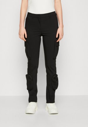 Weekday ILA CARGO TROUSER - Kapsáče - black