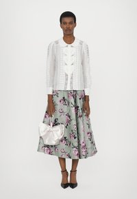 Alice + Olivia KURT RUFFLE BLOUSE - Pogājama blūze - off-white