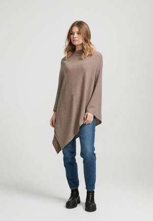 SOFIE PONCHO - Poncho - walnut
