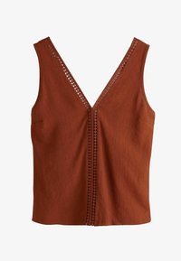 Unselected, rust brown