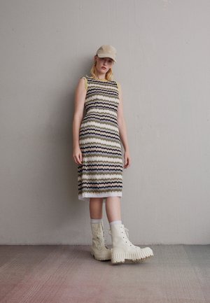 Missoni DRESS - Cocktail φόρεμα / Φόρεμα για πάρτι - black/white/gold-coloured