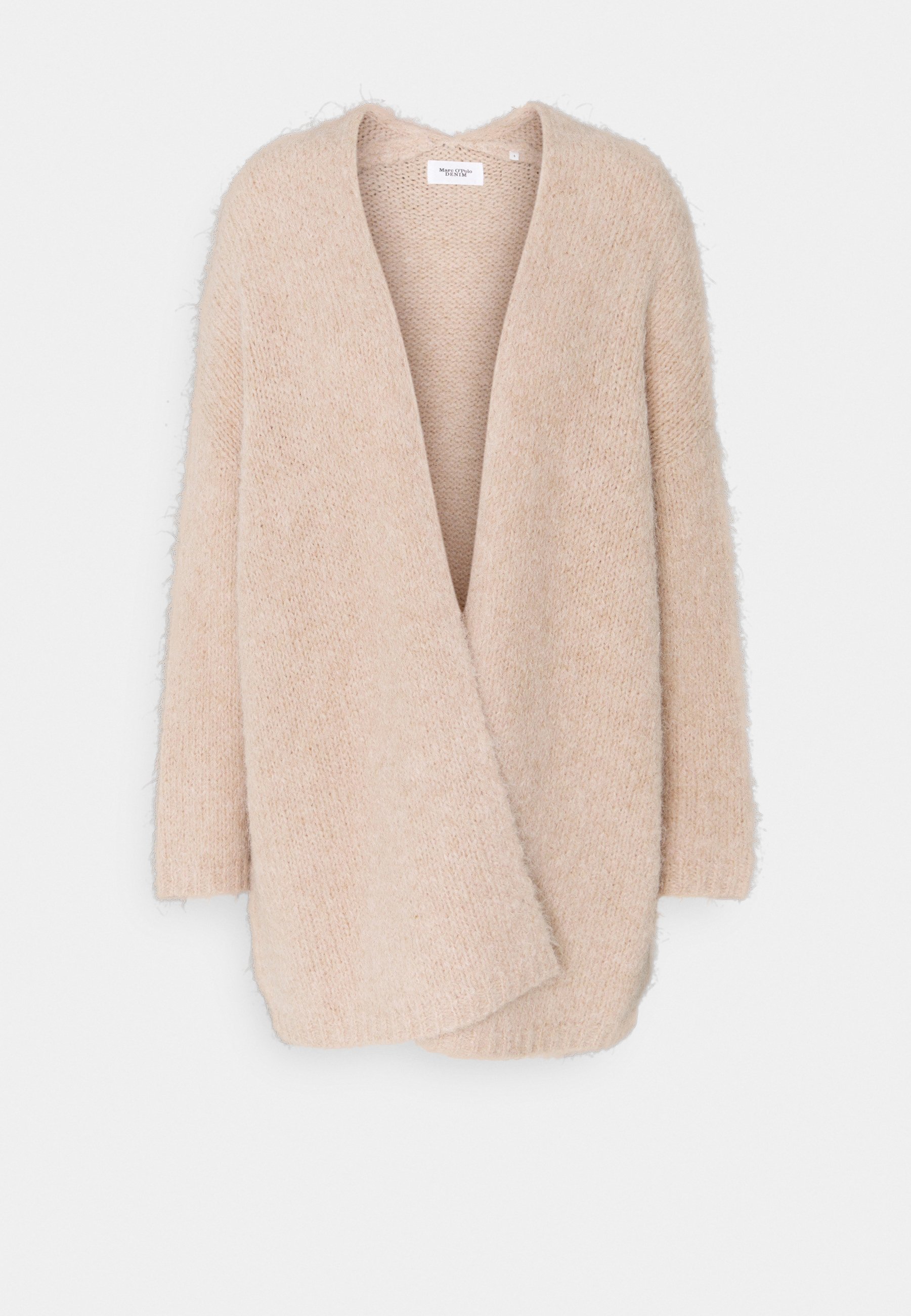 Marc O Polo Denim Strickjacke Beige Melange Zalando De 