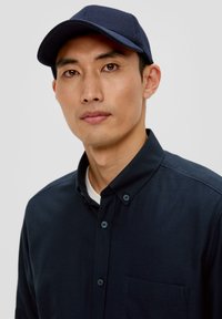 s.Oliver REGULAR  BUTTON-DOWN - Overhemd - navy