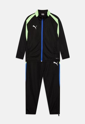 Puma INDIVIDUALLIGA UNISEX SET - Treningsdress - black/fizzy apple