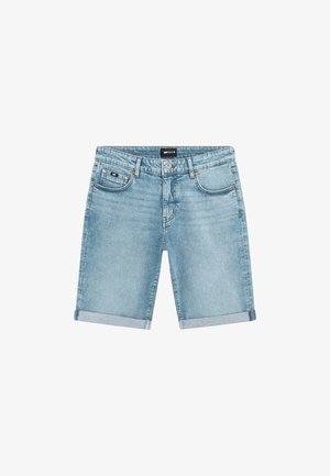 GAS, BERMUDA - Jeansshort - blue