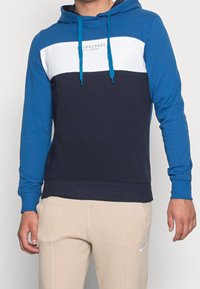 Jack & Jones Felpa con cappuccio - blue