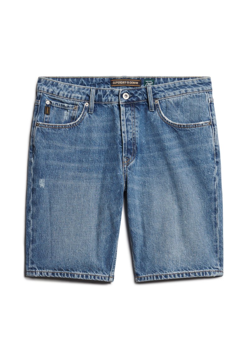 Superdry & Co Jeansshort blauw