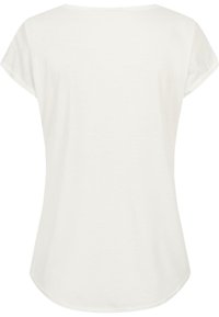 Cloud 5ive CLOUD5IVE DAMEN VISKOSE T-SHIRT MIT ANKER PRINT - Trükipildiga T-särk - white