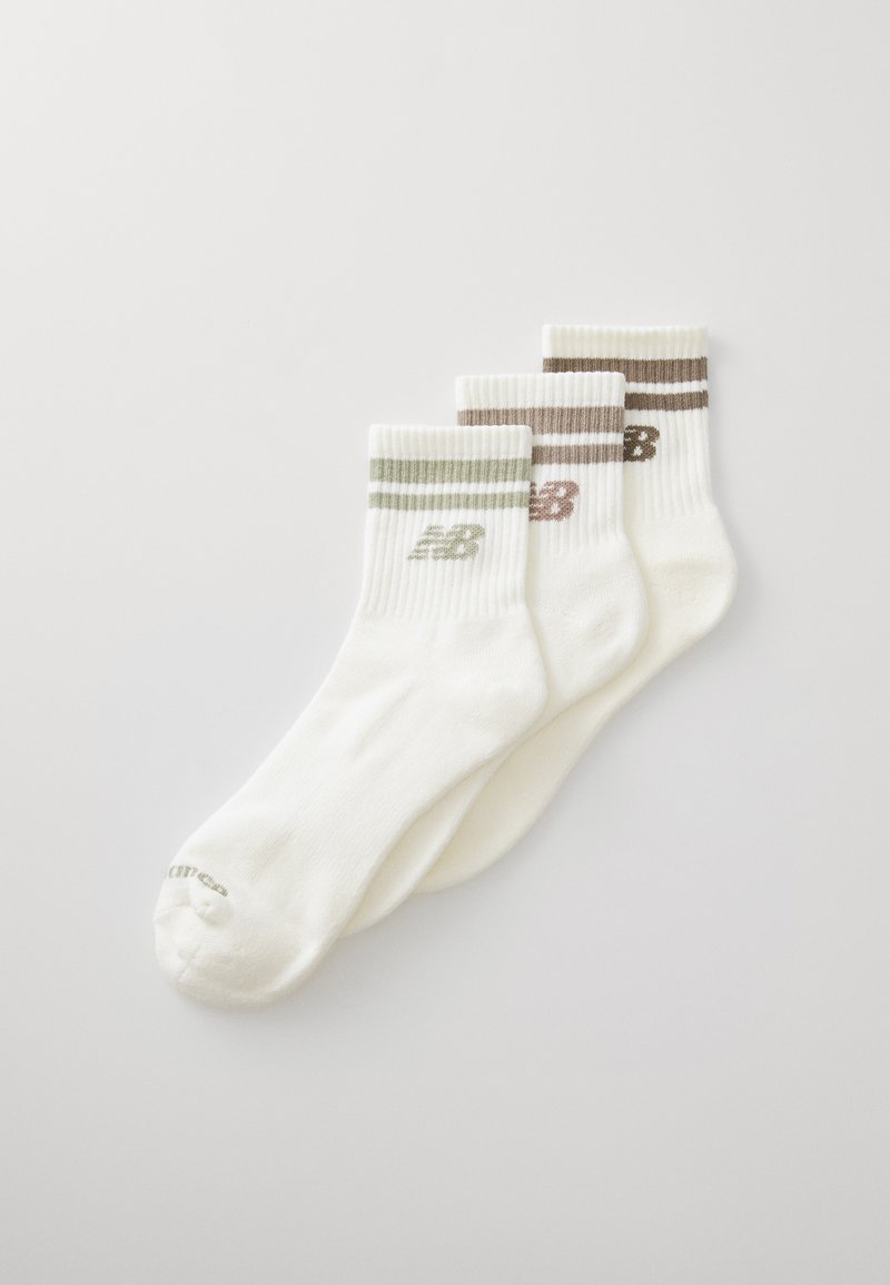 New Balance EVERYDAY STRIPE ANKLE UNISEX 3 PACK - Strømper - multi