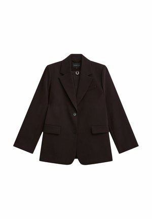 STOCKH LM, EMMA RELAXED BLAZER - Halflange jas - rouged chocolat