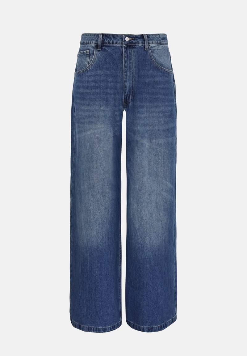 Ovy Blue Baggy Denim Pa Denim nts 34