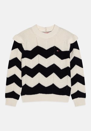Tommy Hilfiger, WAVY STRIPE - Jersey de punto - ivory petal