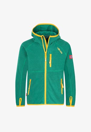 TROLLKIDS, KIDS SANDEFJORD JACKET UNISEX - Fleece jacket - dark green