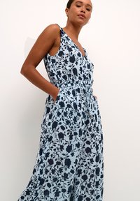 Kaffe KAISOLDE AMBER - Overal - blue tone graphic flower