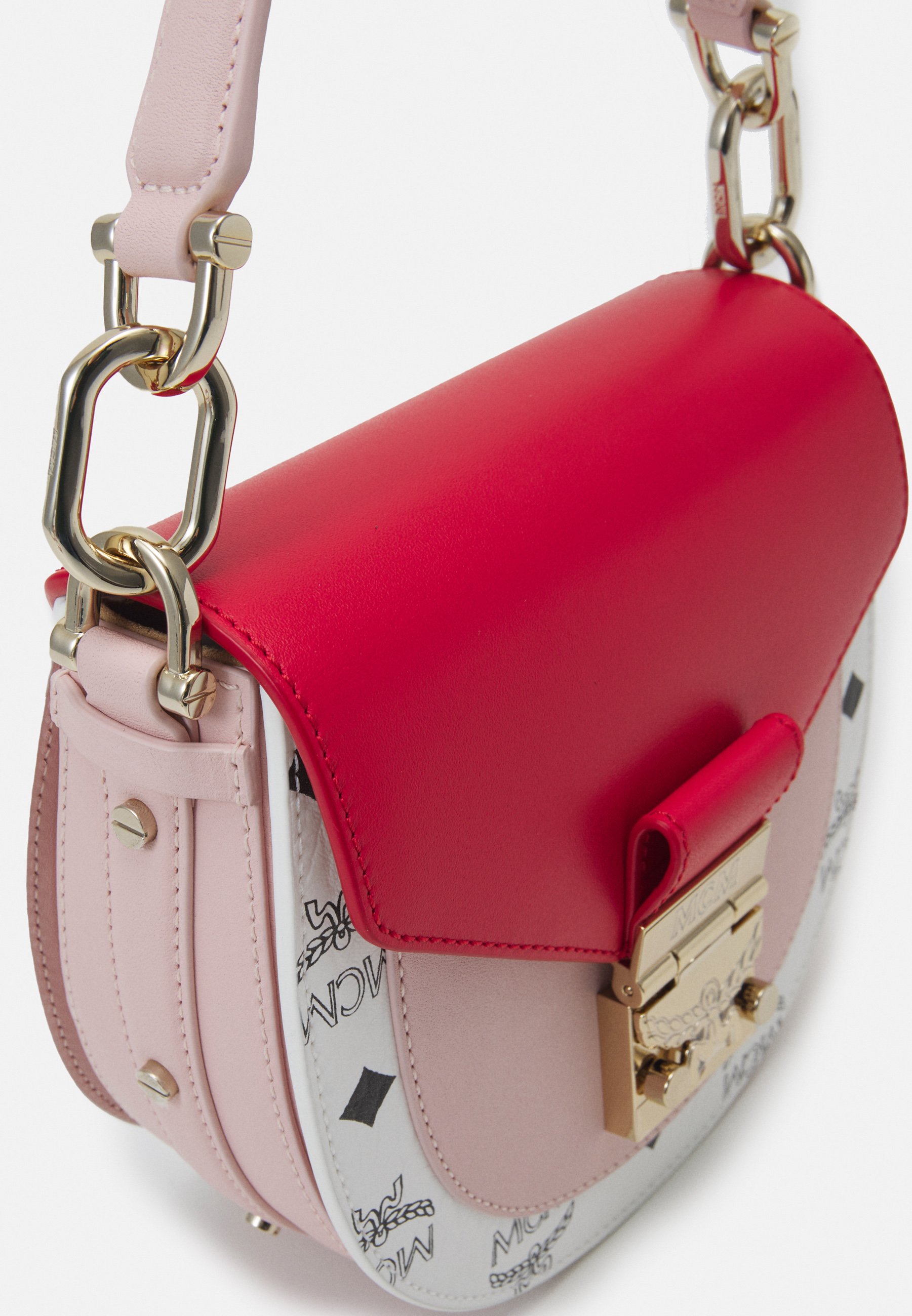 supreme neck pouch red