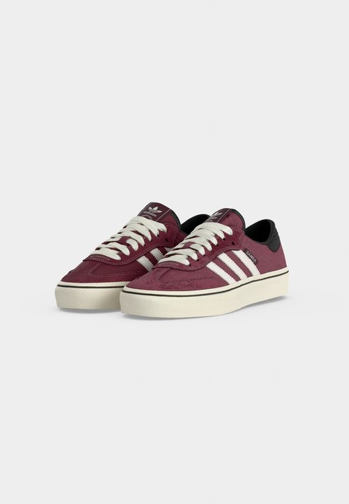 adidas SAMBA ST UNISEX - Trainers - maroon/cloud white/core black — photo 3