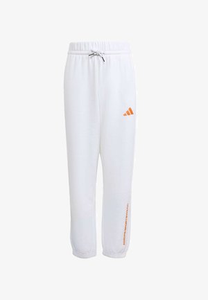adidas Sportswear SLOGAN - Tepláky - white