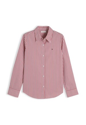 Tommy Hilfiger, POPLIN REGULAR SHIRT - CORE SHIRTING - Overhemdblouse - red