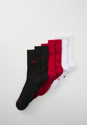 CUSH CREW 6 PACK - Sportsocken - gym red/black/white