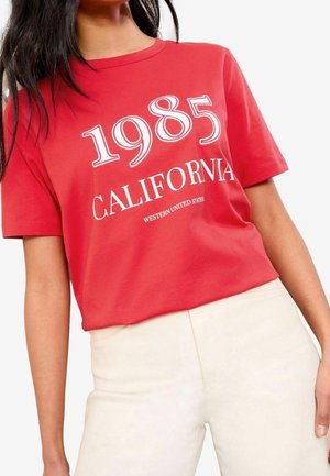 T-shirt imprimé - red