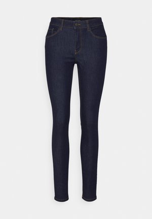 Vero Moda Tall VMSEVEN SHAPE UP - Calças de ganga de corte skinny - dark blue