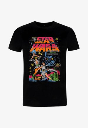 Star Wars STAR WARS CLASSIC STAR DUEL - Triko s potiskem - black