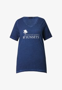 Sélectionné, inky blue