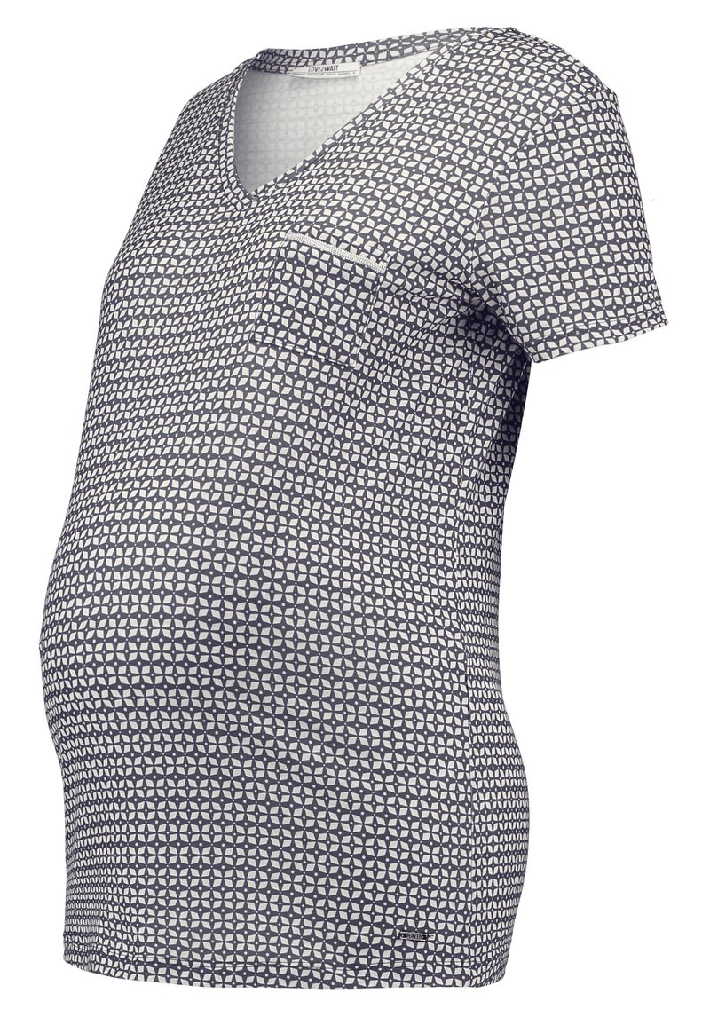 love2wait T-shirt print grijs