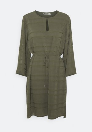 HELMI TUNIC - Day dress - beetle green