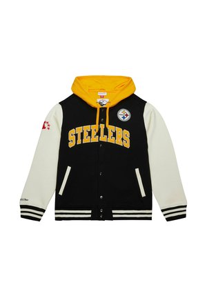 MIDWEIGHT HOODED - PITTSBURGH STEELERS - Article de supporter d'équipe de club - black