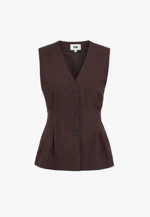 WE Fashion, WE FASHION - Bodywarmer - dark brown