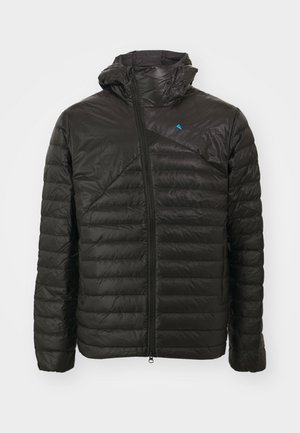 Klättermusen LOPT HOOD JACKET - Dūnu jaka - raven