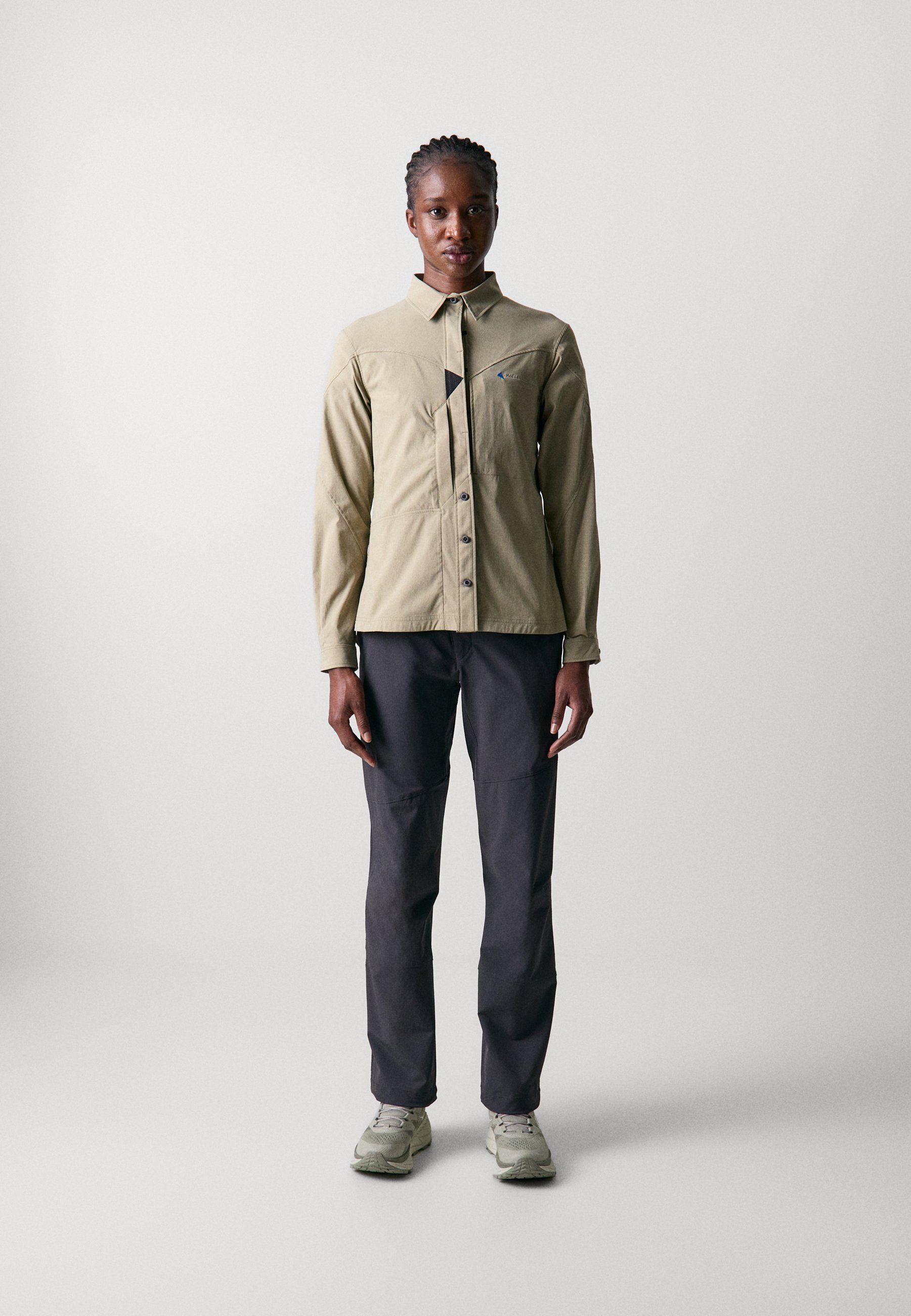 Klättermusen GARM SHIRT - Blouse - silver green/green