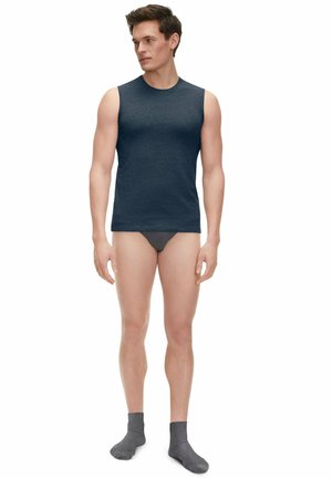 FALKE DAILY COMFORT 2-PACK MUSCLE SHIRT - Hemd - midnight
