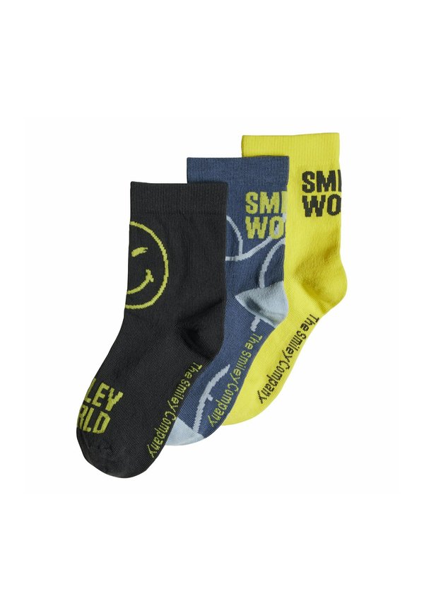 SMILEY WORLD 3 PAIRS - Socks4